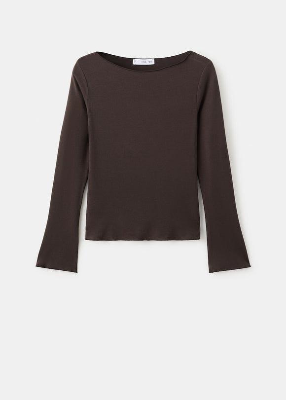 MANGO ANI 27001353-30 MANGO WOMEN T-SHIRT LONG SLEEVE