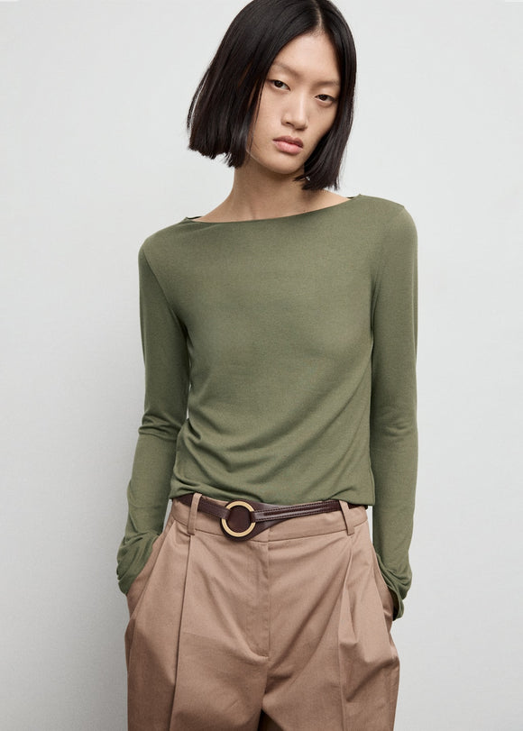 MANGO ANI 27001353-37 MANGO WOMEN T-SHIRT LONG SLEEVE