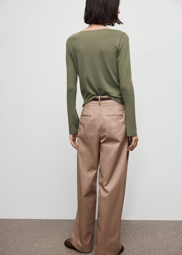 MANGO ANI 27001353-37 MANGO WOMEN T-SHIRT LONG SLEEVE