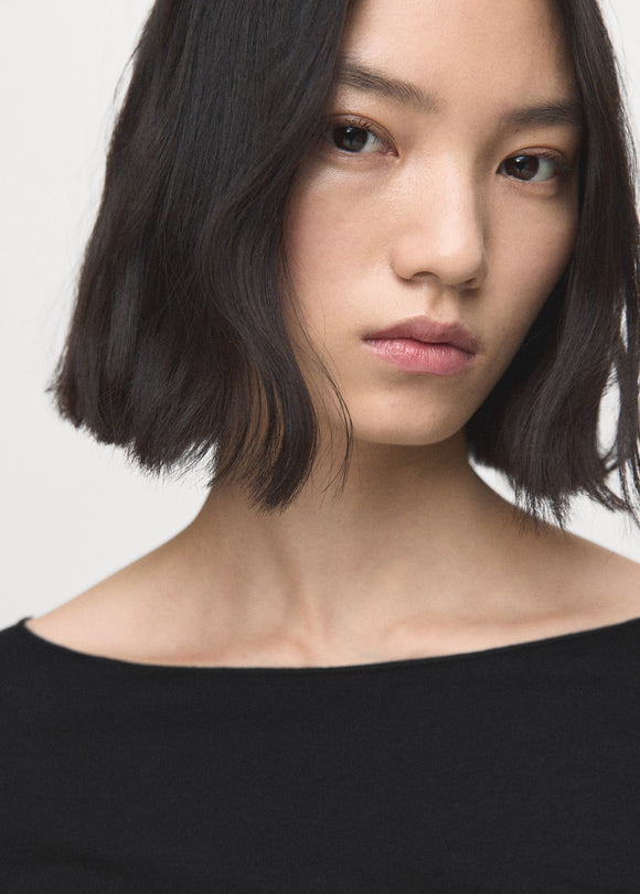 MANGO ANI 27001353-99 MANGO WOMEN T-SHIRT LONG SLEEVE