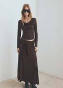 MANGO ODETTE 27001354-30 MANGO WOMEN T-SHIRT LONG SLEEVE-1