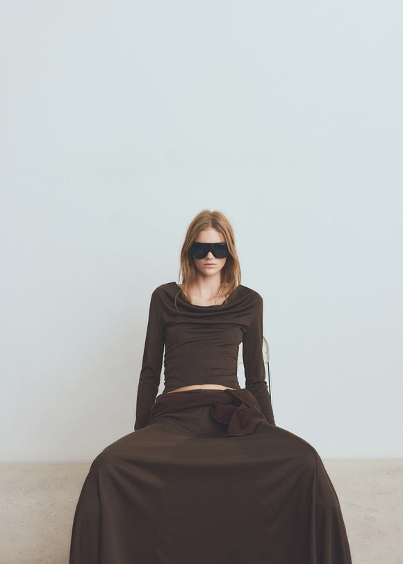 MANGO ODETTE 27001354-30 MANGO WOMEN T-SHIRT LONG SLEEVE