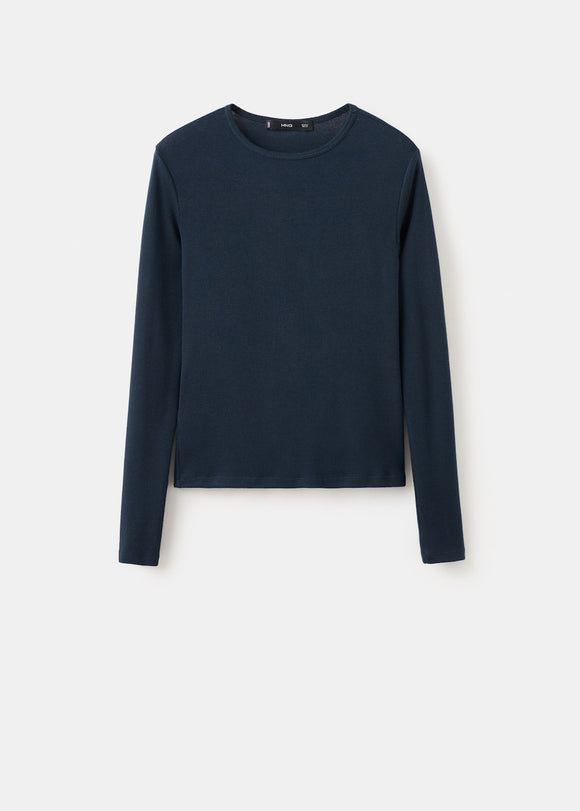 MANGO LILOCA 27001355-57 MANGO WOMEN T-SHIRT LONG SLEEVE