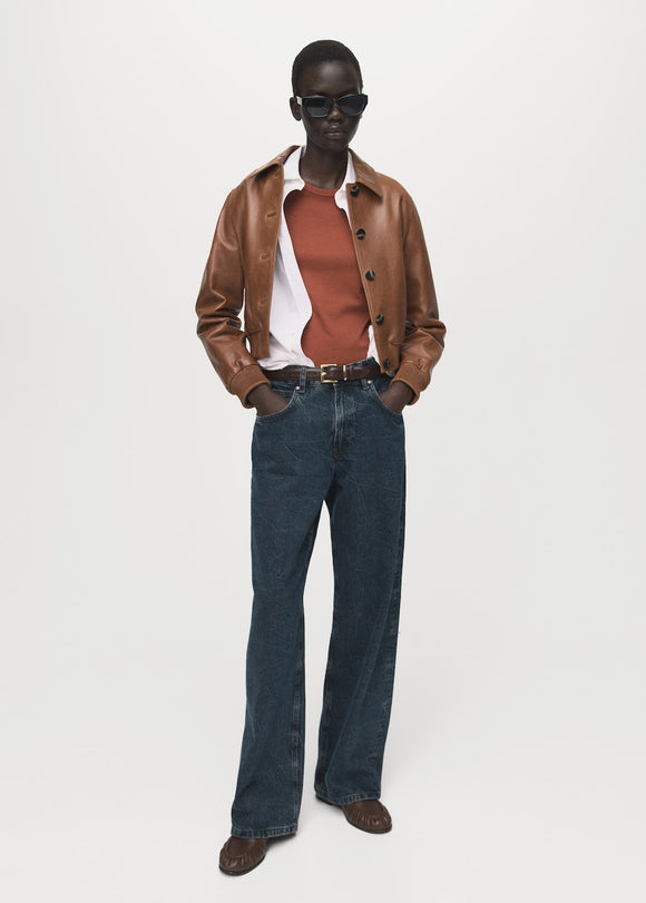 MANGO NISA 27001357-79 MANGO WOMEN T-SHIRT LONG SLEEVE