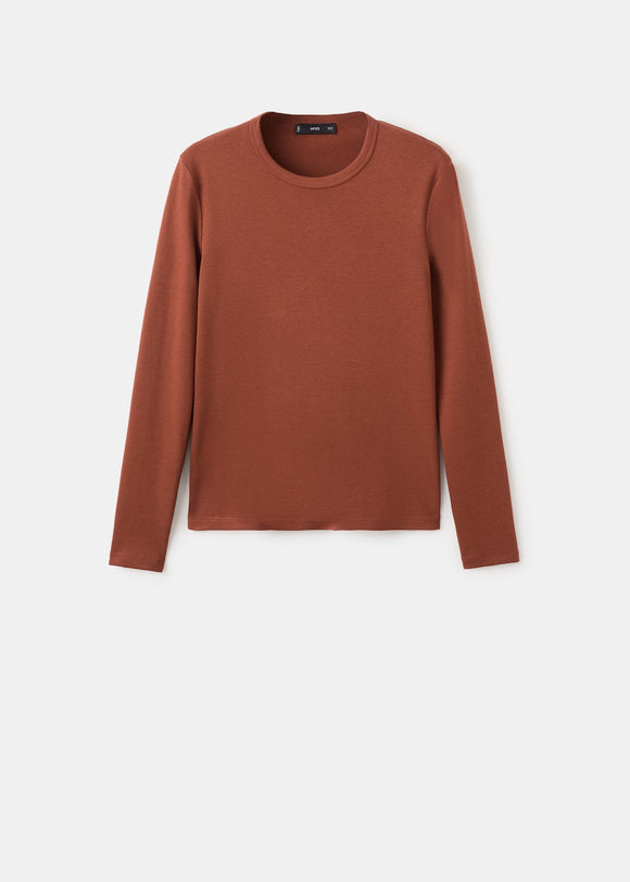 MANGO NISA 27001357-79 MANGO WOMEN T-SHIRT LONG SLEEVE