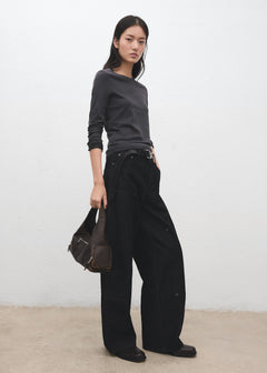 MANGO NISA 27001357-95 MANGO WOMEN T-SHIRT LONG SLEEVE