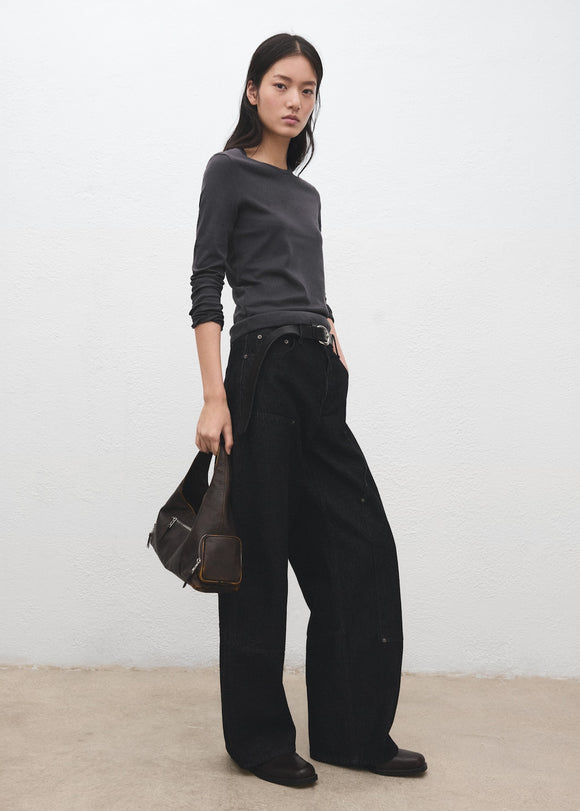 MANGO NISA 27001357-95 MANGO WOMEN T-SHIRT LONG SLEEVE