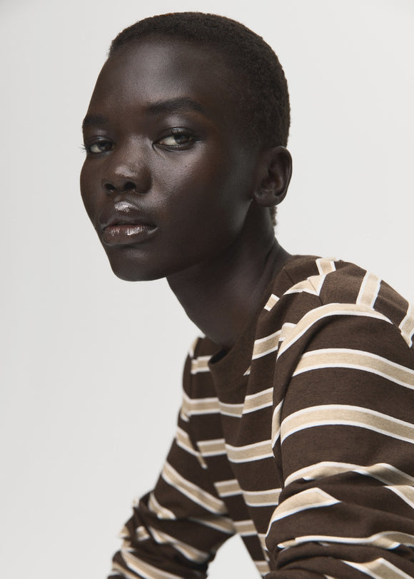 MANGO RILI 27001358-30 MANGO WOMEN T-SHIRT LONG SLEEVE