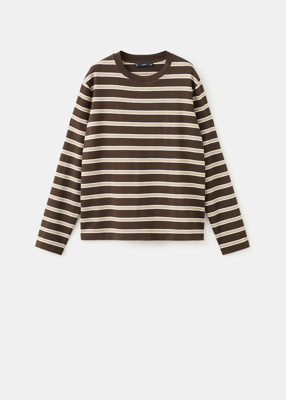 MANGO RILI 27001358-30 MANGO WOMEN T-SHIRT LONG SLEEVE