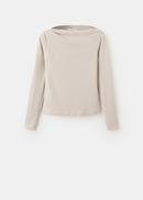 MANGO LILOBAR 27001360-07 MANGO WOMEN T-SHIRT LONG SLEEVE-7