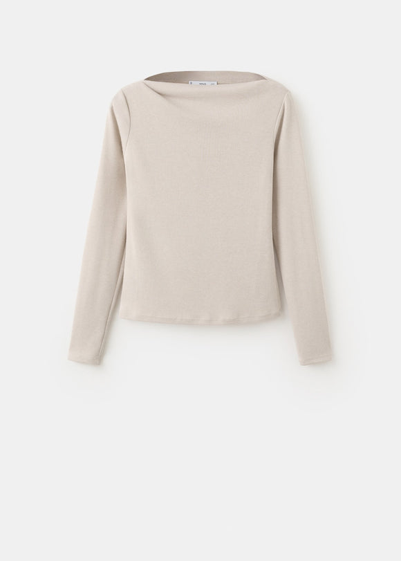 MANGO LILOBAR 27001360-07 MANGO WOMEN T-SHIRT LONG SLEEVE