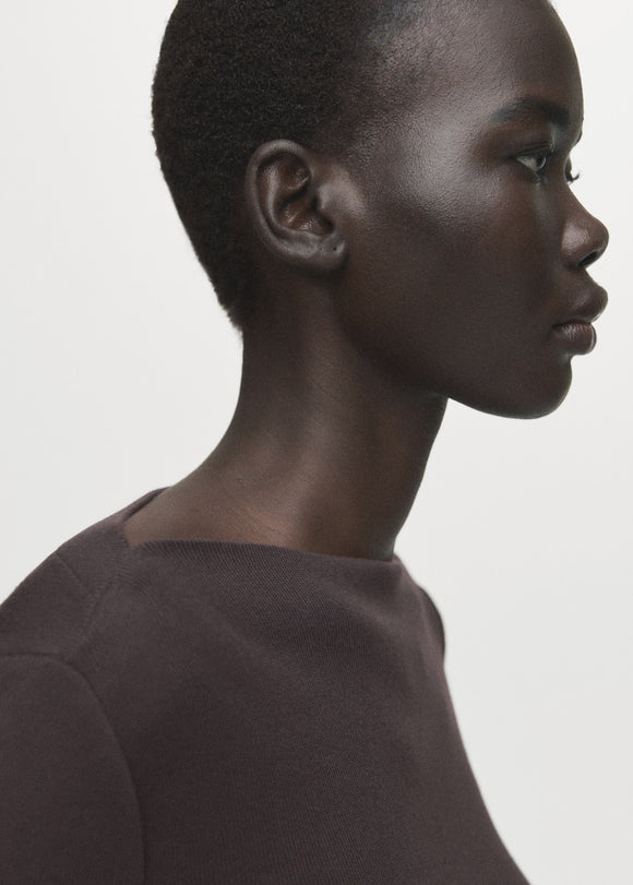 MANGO LILOBAR 27001360-32 MANGO WOMEN T-SHIRT LONG SLEEVE