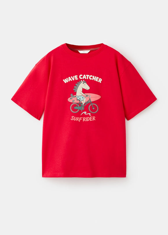 MANGO CYPONI 27001511-70 MANGO KIDS BOY T-SHIRT SHORT SLEEVE