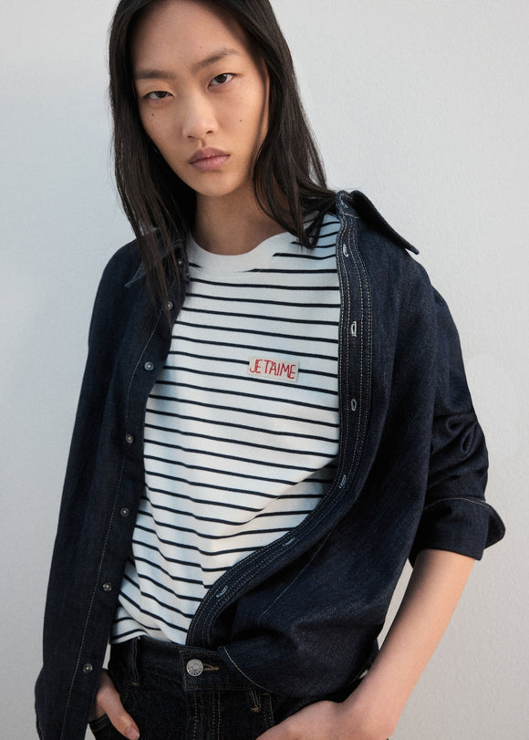 MANGO JULIANE-H 27002543-56 MANGO WOMEN T-SHIRT SHORT SLEEVE