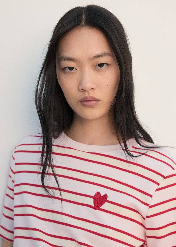 MANGO JULIANE-H 27002543-70 MANGO WOMEN T-SHIRT SHORT SLEEVE