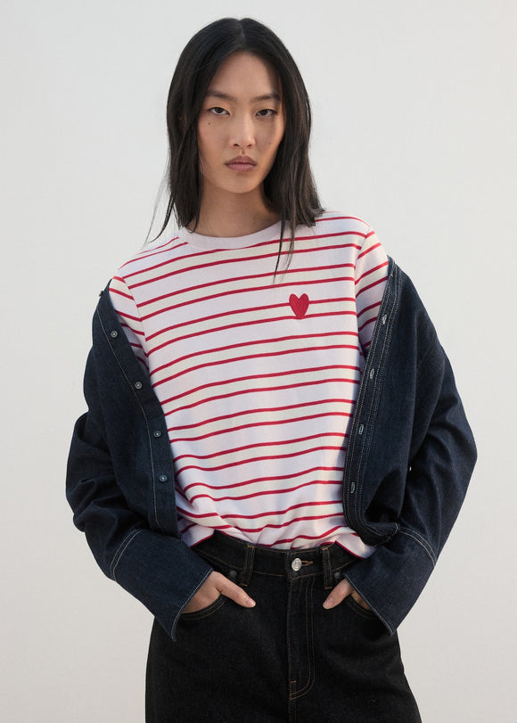 MANGO JULIANE-H 27002543-70 MANGO WOMEN T-SHIRT SHORT SLEEVE