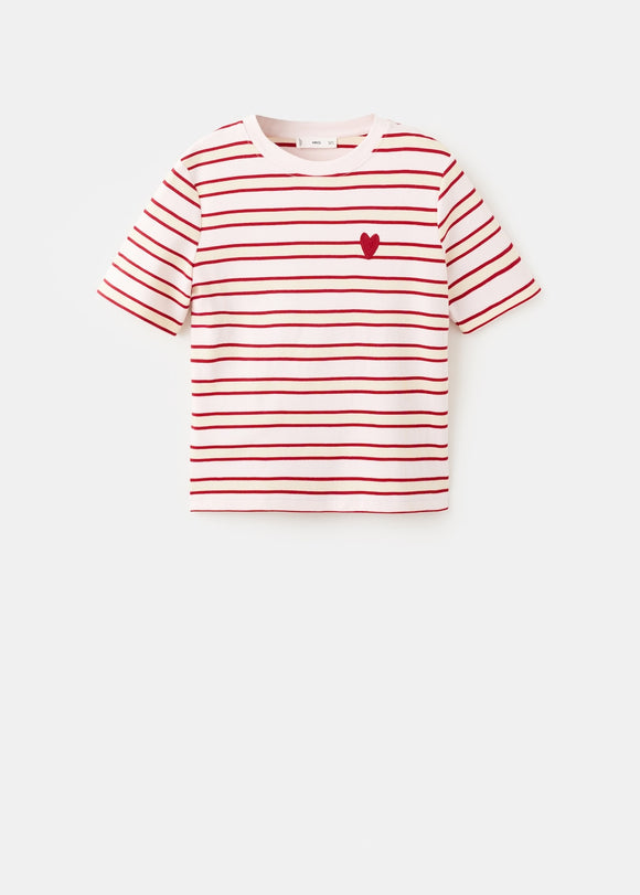 MANGO JULIANE-H 27002543-70 MANGO WOMEN T-SHIRT SHORT SLEEVE