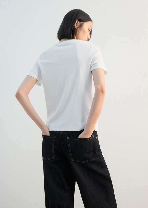 MANGO BILLY-H 27002544-01 MANGO WOMEN T-SHIRT SHORT SLEEVE