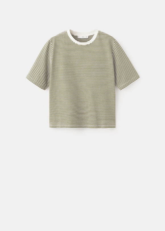 MANGO BELLA-H 27002549-40 MANGO WOMEN T-SHIRT SHORT SLEEVE