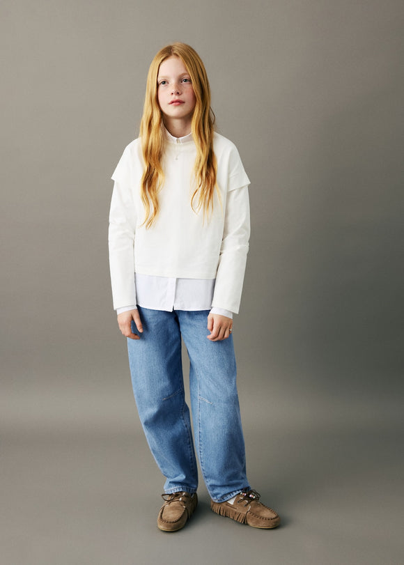 MANGO BALLOON2 27002899-TM MANGO KIDS GIRL JEANS