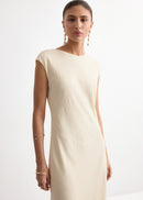 MANGO CRINK-A 27004095-05 MANGO WOMEN DRESS FULL LENGTH-2