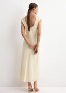MANGO CRINK-A 27004095-05 MANGO WOMEN DRESS FULL LENGTH-5
