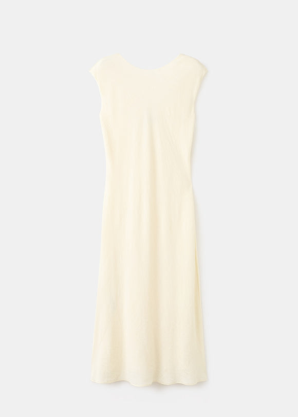 MANGO CRINK-A 27004095-05 MANGO WOMEN DRESS FULL LENGTH