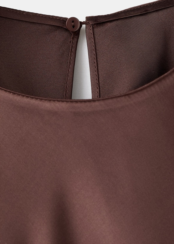 MANGO TAYLER 27004098-30 MANGO WOMEN DRESS FULL LENGTH