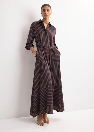 MANGO SUSI-A 27004099-32 MANGO WOMEN DRESS FULL LENGTH