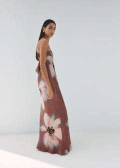 MANGO BLOOM-A 27004101-81 MANGO WOMEN DRESS FULL LENGTH