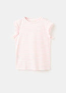 MANGO LILIR 27005157-85 MANGO KIDS GIRL T-SHIRT SHORT SLEEVE-1