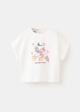 MANGO PDHUGS 27005162-02 MANGO KIDS GIRL T-SHIRT SHORT SLEEVE