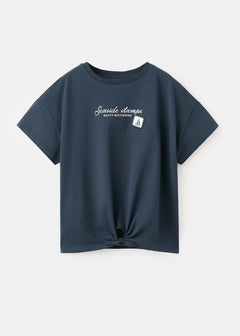 MANGO STAMPS 27005165-56 MANGO KIDS GIRL T-SHIRT SHORT SLEEVE