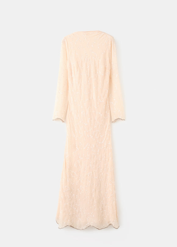 MANGO PERLA-A 27005821-05 MANGO WOMEN DRESS FULL LENGTH