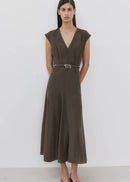 MANGO RAMONE 27005834-30 MANGO WOMEN DRESS FULL LENGTH-1
