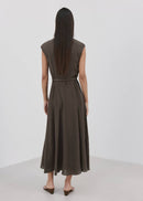 MANGO RAMONE 27005834-30 MANGO WOMEN DRESS FULL LENGTH-3