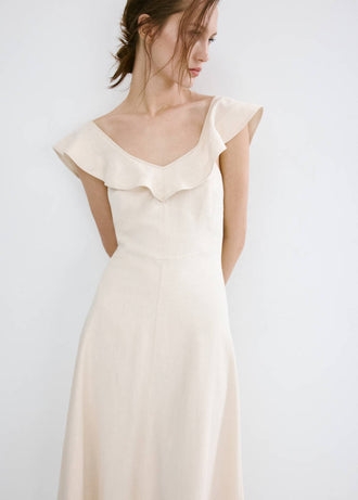 MANGO VOLA 27005840-07 MANGO WOMEN DRESS FULL LENGTH