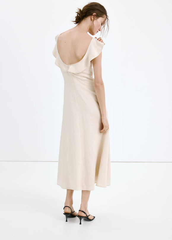 MANGO VOLA 27005840-07 MANGO WOMEN DRESS FULL LENGTH
