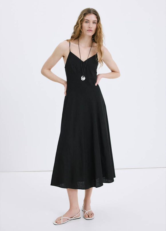 MANGO RAYITU 27005841-99 MANGO WOMEN DRESS FULL LENGTH