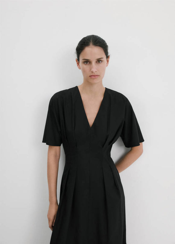 MANGO WORK 27005844-99 MANGO WOMEN DRESS FULL LENGTH
