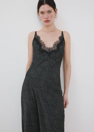 MANGO SILVER2 27005845-99 MANGO WOMEN DRESS FULL LENGTH