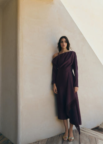 MANGO DYLAN-A 27005850-65 MANGO WOMEN DRESS FULL LENGTH