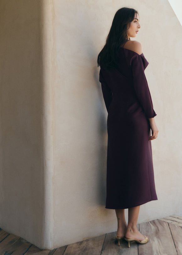 MANGO DYLAN-A 27005850-65 MANGO WOMEN DRESS FULL LENGTH