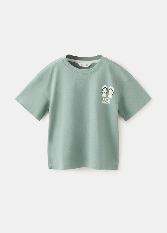 MANGO MFLIP 27006355-48 MANGO KIDS BABY BOY T-SHIRT SHORT SLEEVE