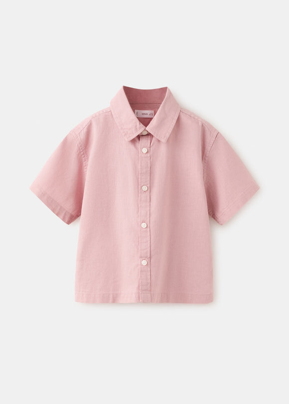 MANGO MYKONOS 27006732-85 MANGO KIDS BABY BOY SHIRT SHORT SLEEVE