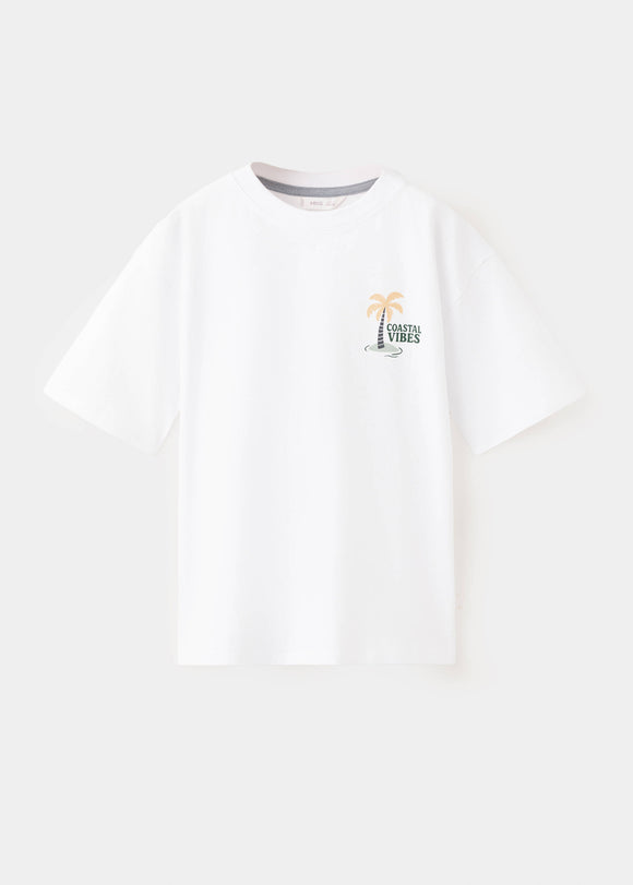 MANGO HAMACA 27006733-01 MANGO KIDS BOY T-SHIRT SHORT SLEEVE