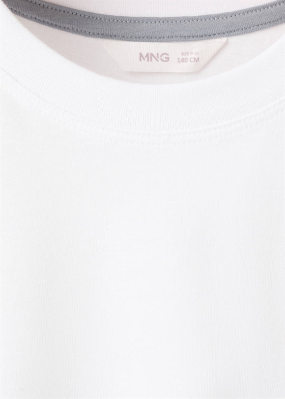 MANGO HAMACA 27006733-01 MANGO KIDS BOY T-SHIRT SHORT SLEEVE