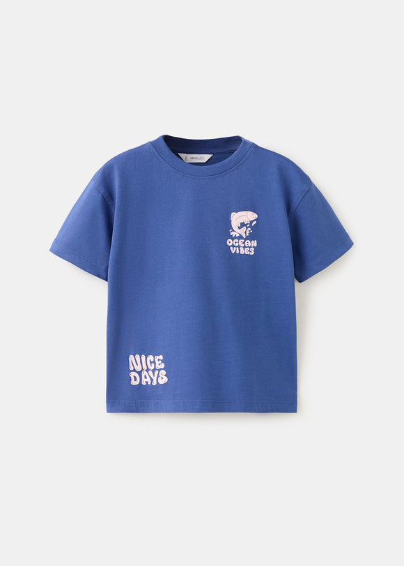 MANGO M2NICE 27006734-52 MANGO KIDS BABY BOY T-SHIRT SHORT SLEEVE