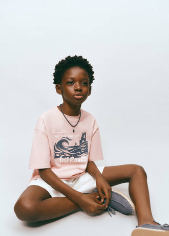 MANGO M2IMPRO 27006737-85 MANGO KIDS BOY T-SHIRT SHORT SLEEVE