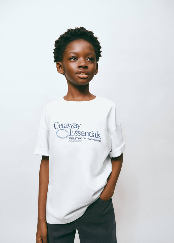 MANGO M2ESEN 27006738-50 MANGO KIDS BOY T-SHIRT SHORT SLEEVE